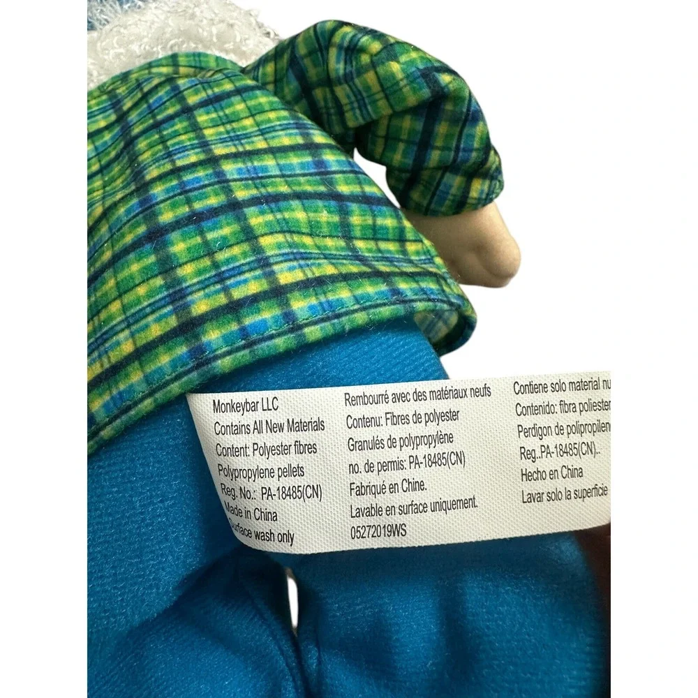 The Mensch on a‎ Bench Ask Papa Talking Jewish Grandfather Doll 12